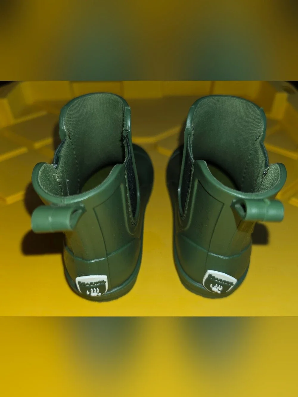 BEARPAW Toddler Rain Boots - Hunter Green